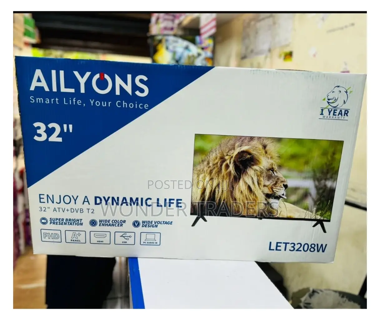 Tv Ailyon 32" Digital Frameless Tv 32