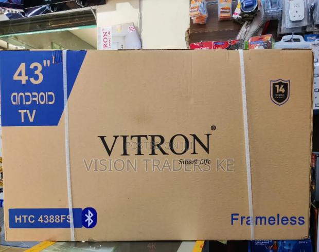 Vitron 43" Inches Smart Android Frameless With Bluetooth - main view