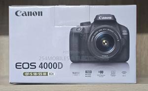 Canon EOS 4000D DSLR Camera And EF-S 18-55 Mm - main view