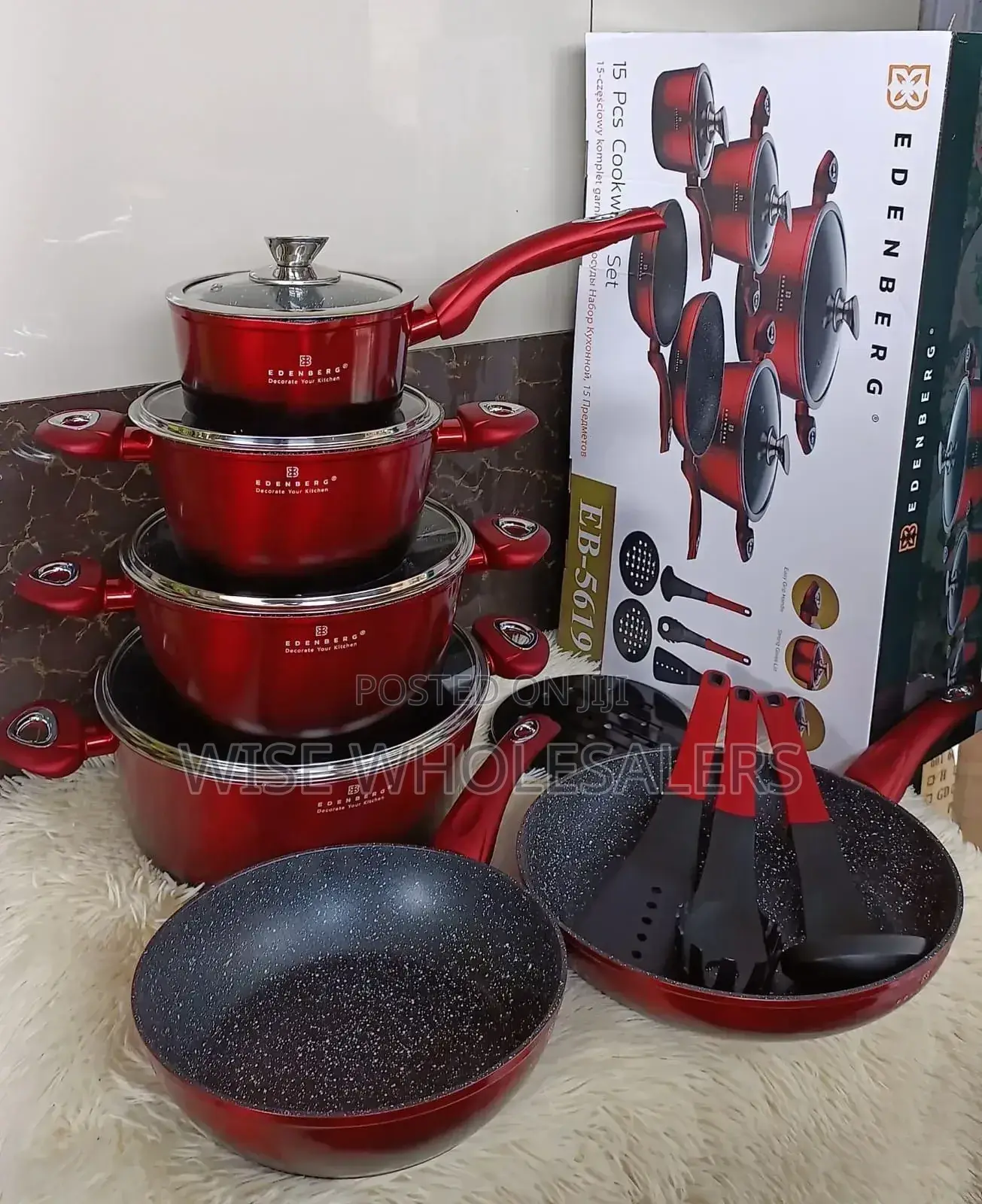 *10pcs Edenburg Cookware Set **