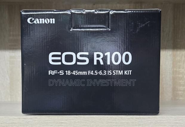 Canon Eos R100 Mirrorless Camera With 18-45mm Lens - main view