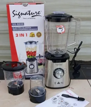 *3in1 Signature Blender*
 Signature Make