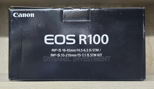 CANON EOS R100 Rf-S 18-45mm F 4.5- 6.3 Is STM KIT Camera - main view