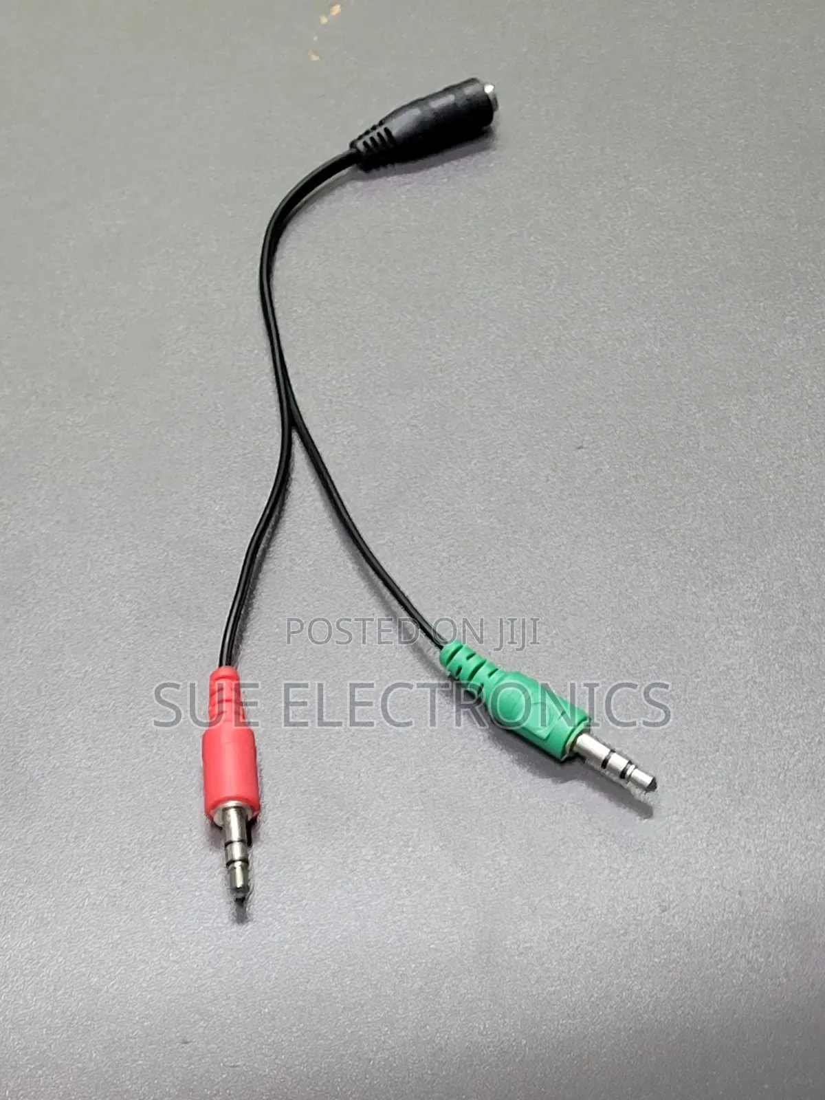 Female to 2 Stereo Jack Male 3.5mm