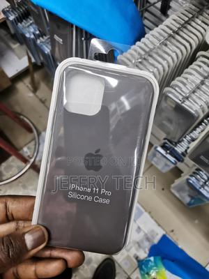 Grey iPhone 11 Pro Silicone Case