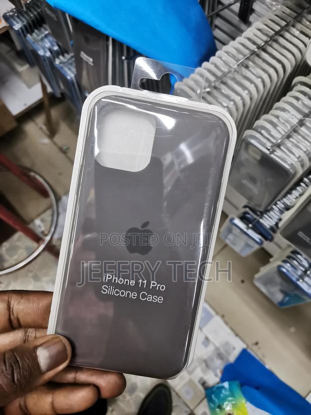 Grey iPhone 11 Pro Silicone Case