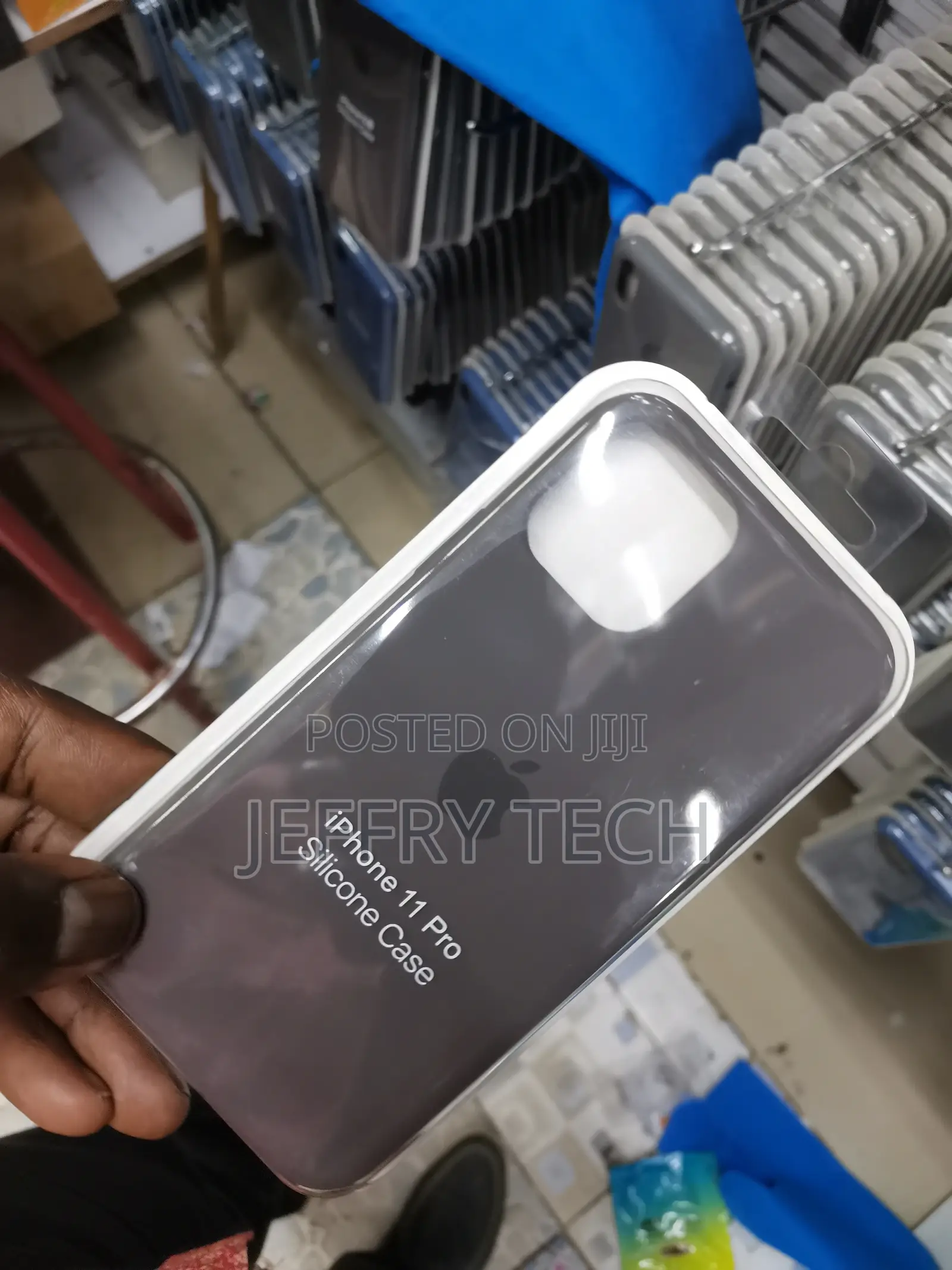 Grey iPhone 11 Pro Silicone Case