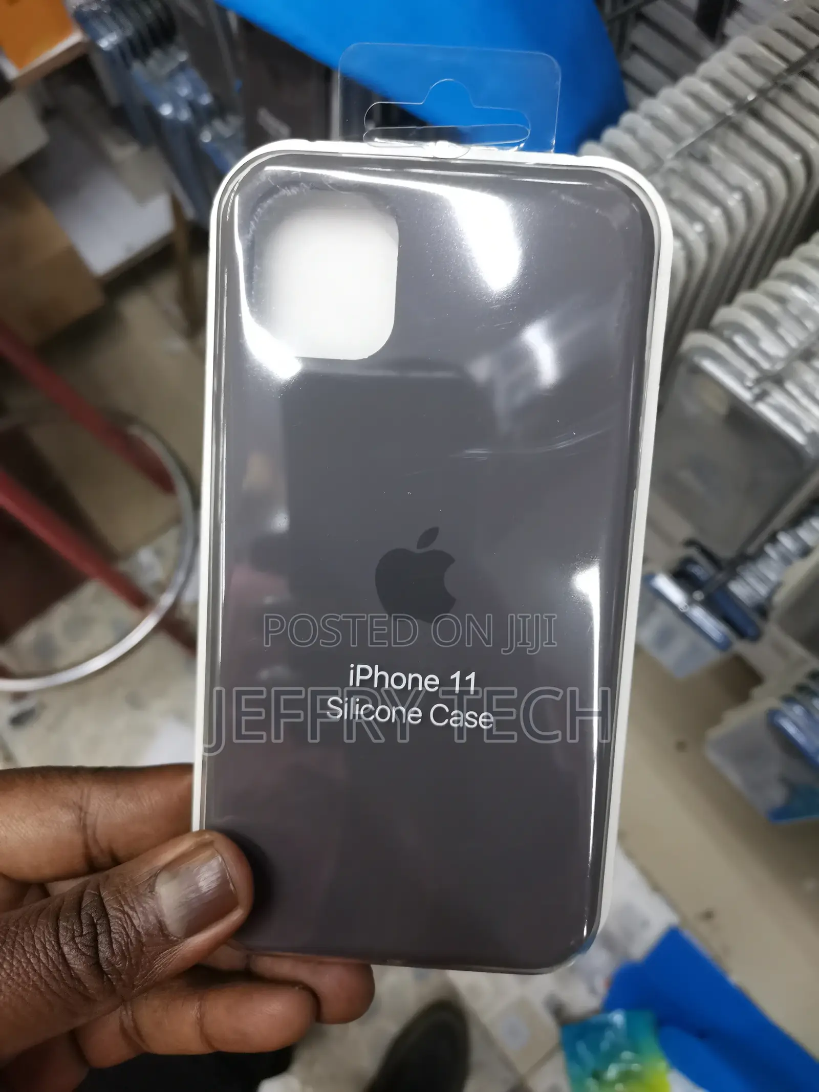Grey iPhone 11 Silicone Case