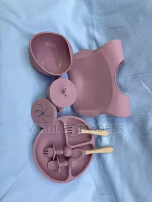 7 Piece Silicon Feeding Set