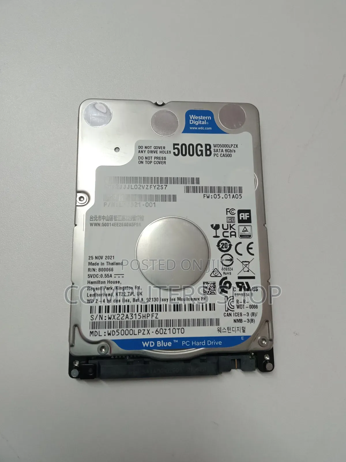 500 GB Laptop Hard Disk