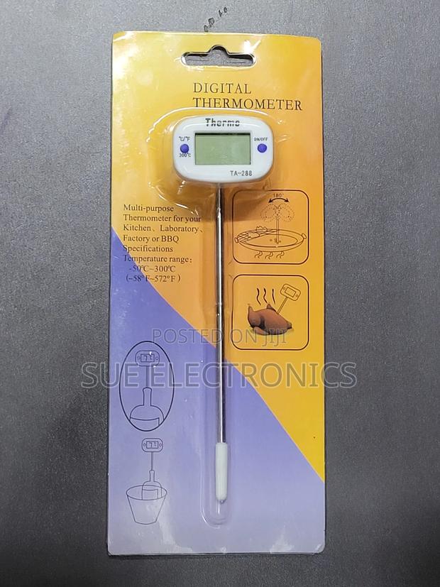 Digital Thermometer - Stainless Steel Probe