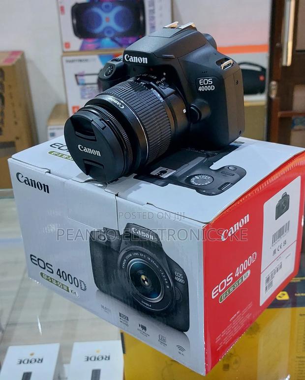 Canon Eos 4000d DSLR Camera and Ef-S 18-55 Mm - thumbnail 3