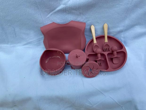 Silicone Baby Feeding Set 9pc - main view
