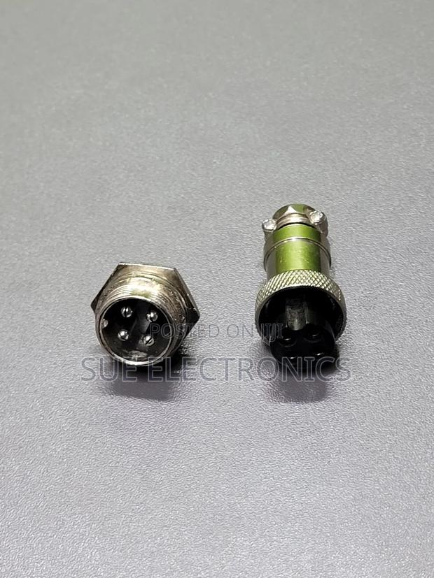 Gx16 4pin Male Female 16mm Panel Cable Connector Aviation