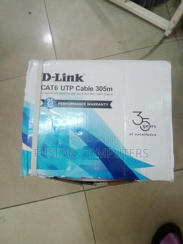D-Link Cat 6 Ethernet Utp Networking Cable - thumbnail 3