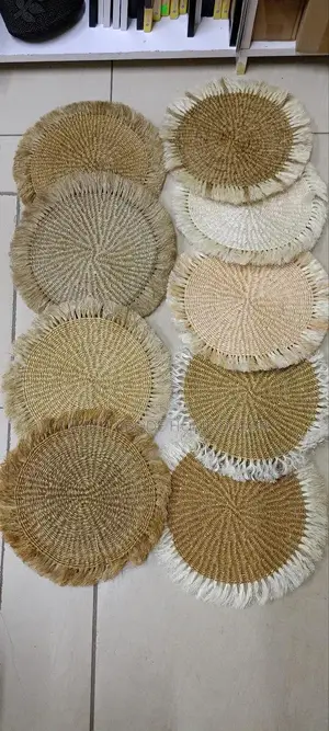 Sisal Mats for Wall Decor and Table Mats for Picnic Events