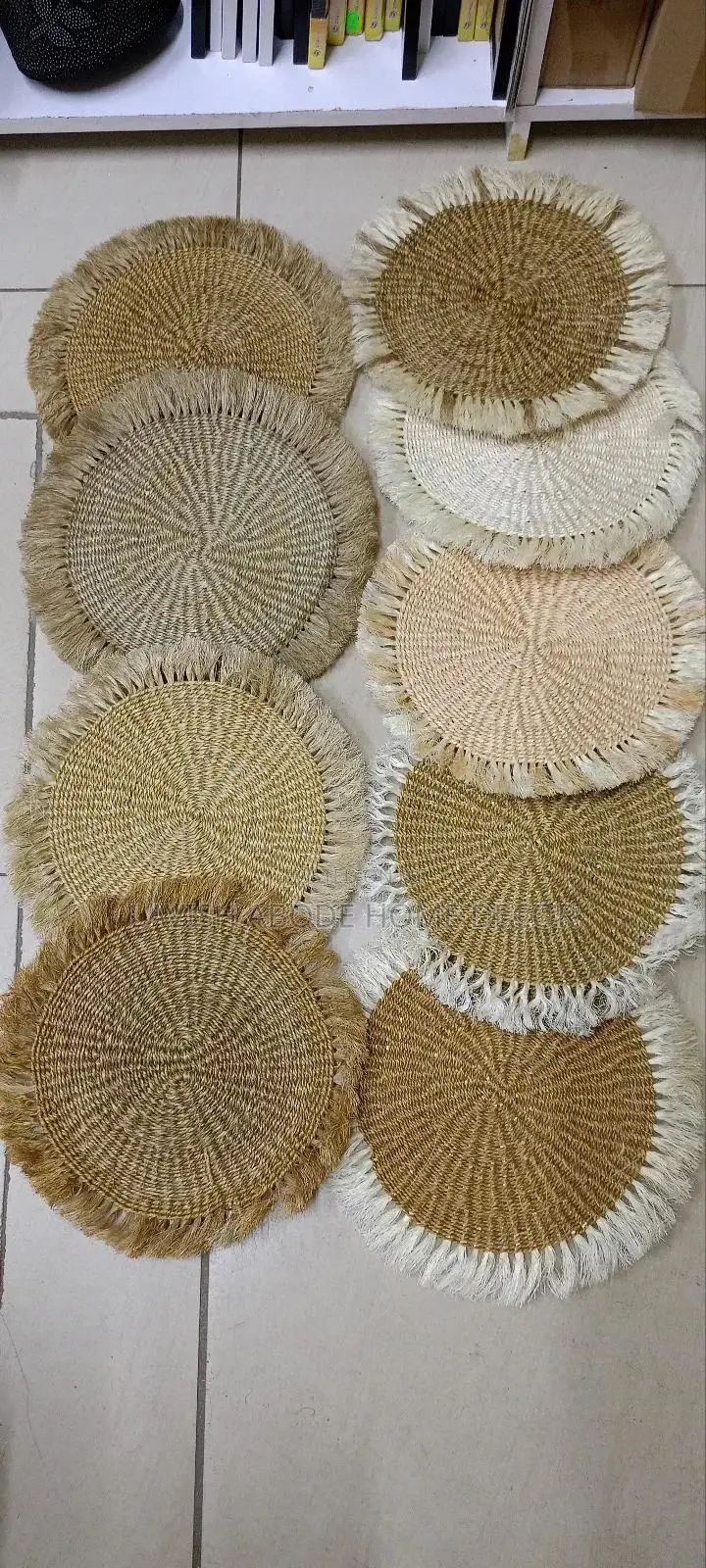 Sisal Mats for Wall Decor and Table Mats for Picnic Events