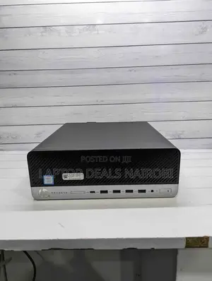 Desktop Computer HP ProDesk 600 G3 8GB Intel Core i3 HDD 500GB