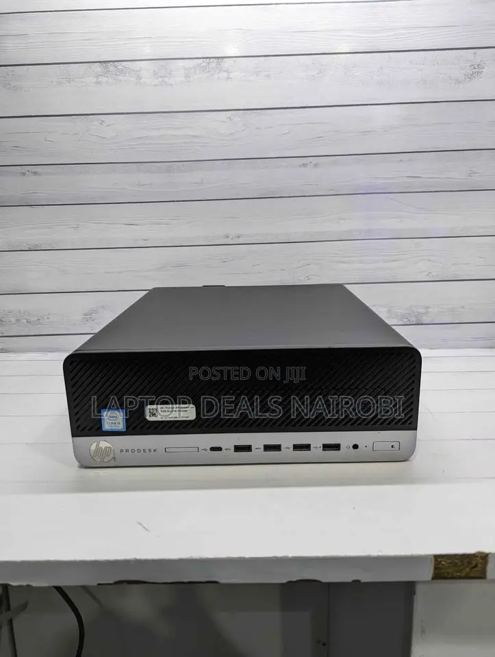 Desktop Computer HP ProDesk 600 G3 8GB Intel Core i3 HDD 500GB