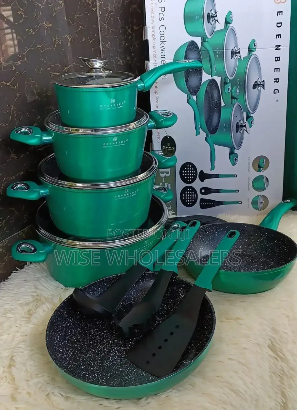 *10pcs Edenburg Cookware Set