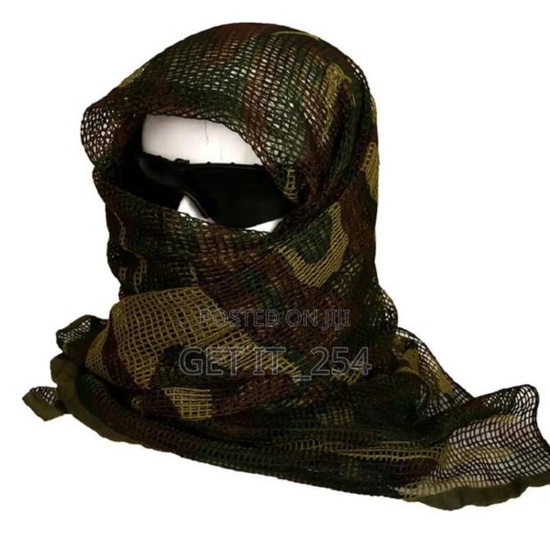 Tactical Scarf With Mesh
Colors: As Pictured - main view
