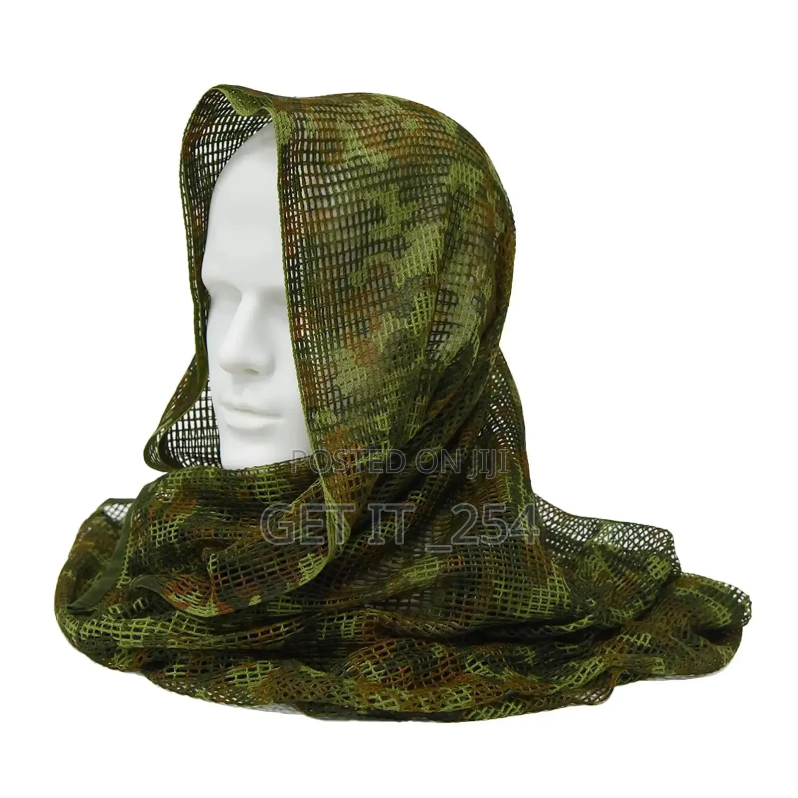 Tactical Scarf With Mesh
Colors: As Pictured