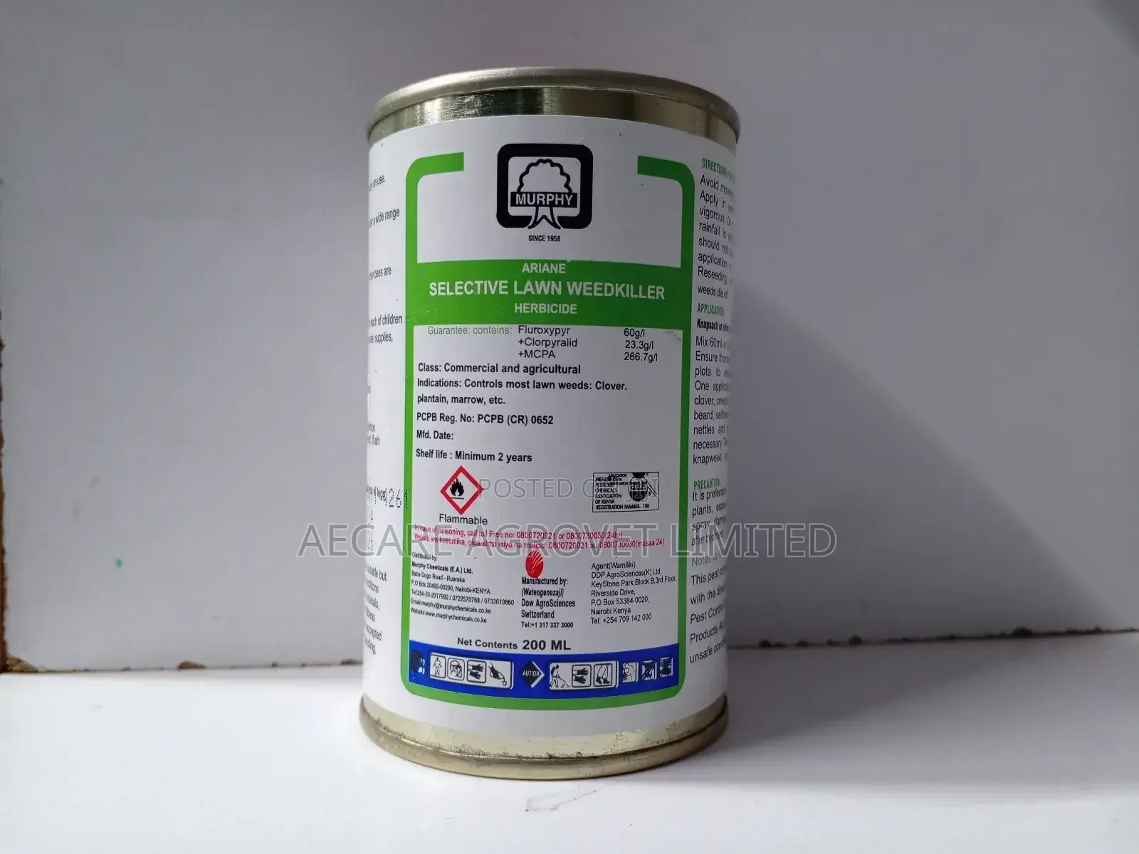 Ariane Selective Herbicide Lawn Weed Killer 200ml