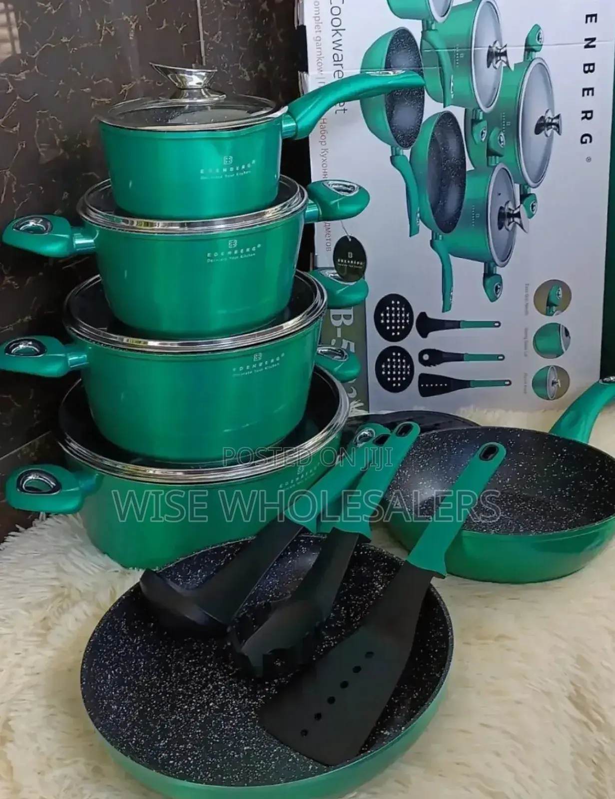 *10pcs Edenburg Cookware Set°