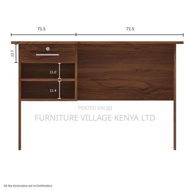 Home Office Desk -1200mm Study Table With Drawers - thumbnail 6