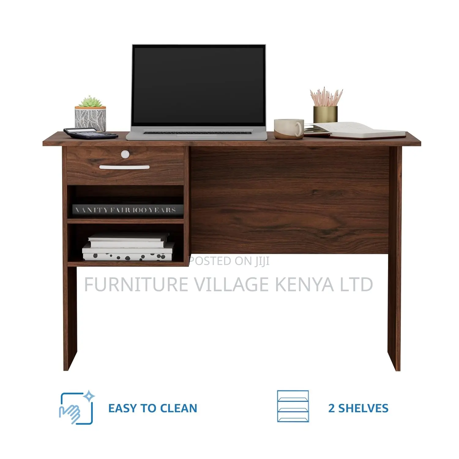 Home Office Desk -1200mm Study Table With Drawers