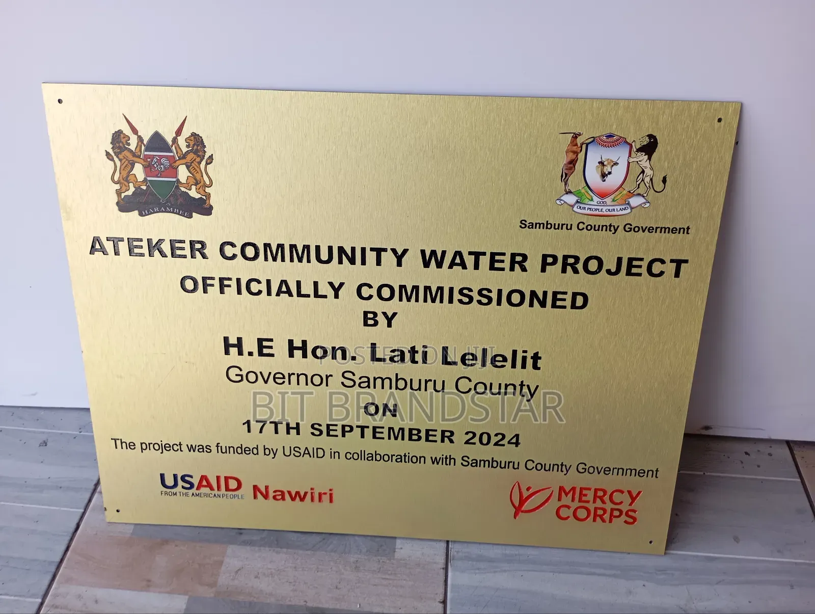 Project Signage