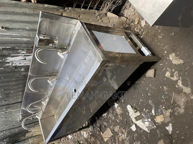 Medical Scrub Sink - Antibacterial Wall Mounted