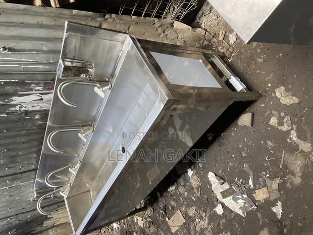 Medical Scrub Sink - Antibacterial Wall Mounted - thumbnail 2