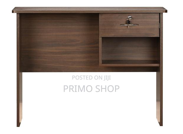 Study Table and Office Desk (Walnut, Matte Finish) - thumbnail 3