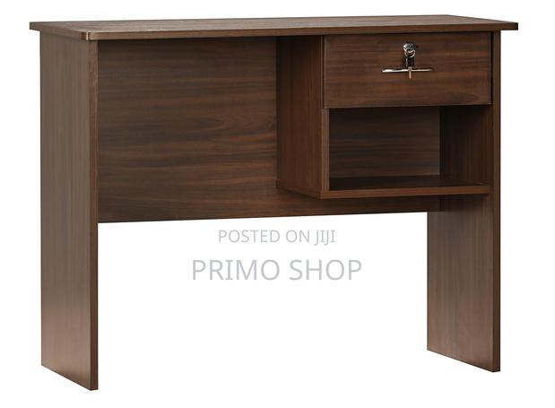 Study Table and Office Desk (Walnut, Matte Finish) - thumbnail 4