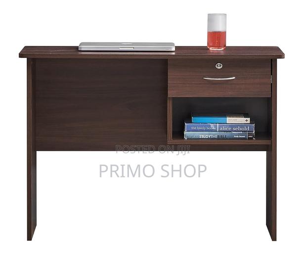 Study Table and Office Desk (Walnut, Matte Finish) - thumbnail 5