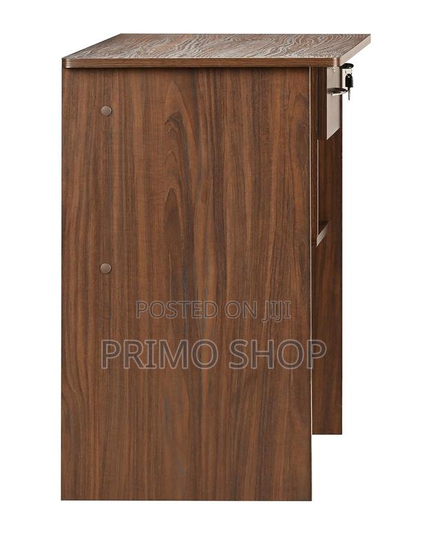 Study Table and Office Desk (Walnut, Matte Finish) - thumbnail 8