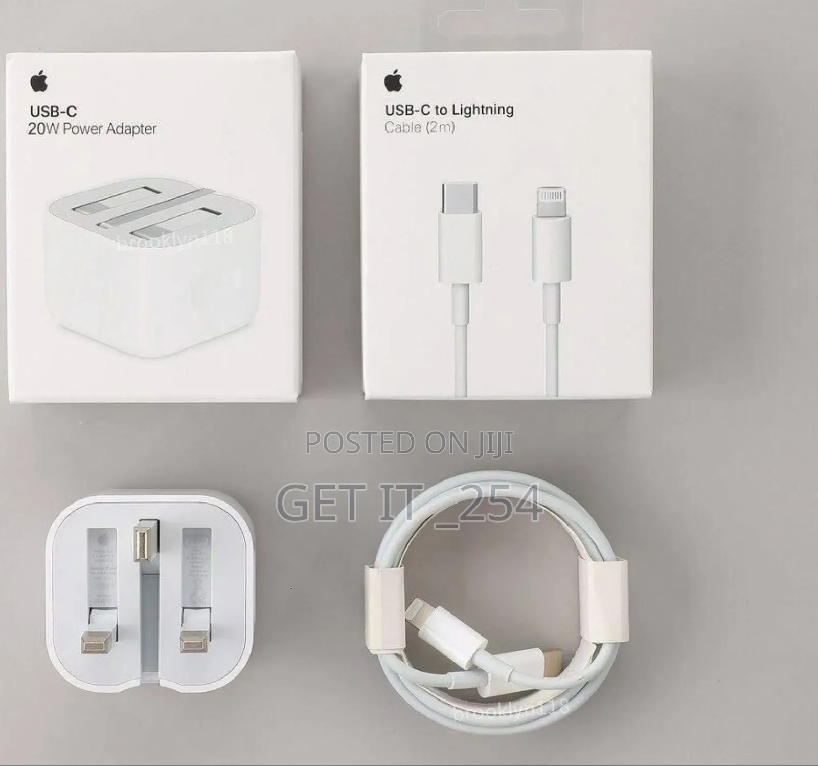 Apple 20W iPhone Charger
 20W Power Adapter