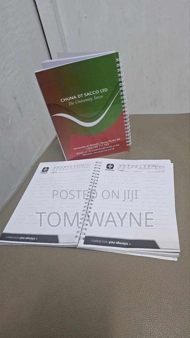 A5 Note Books , Spiral Bound - main view