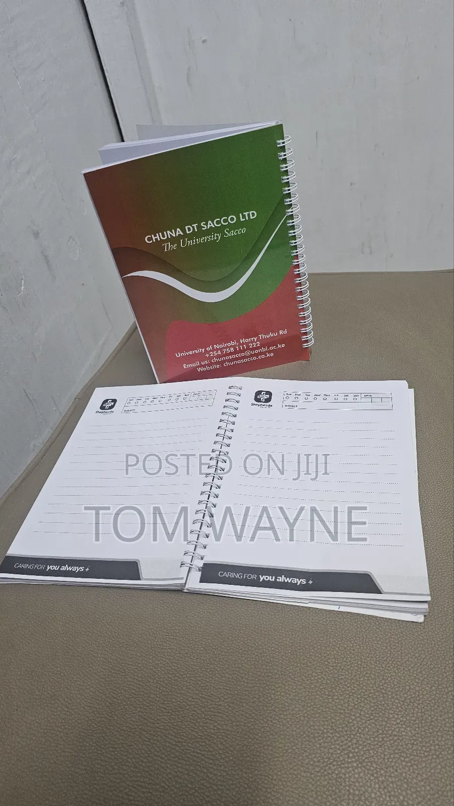 A5 Note Books , Spiral Bound