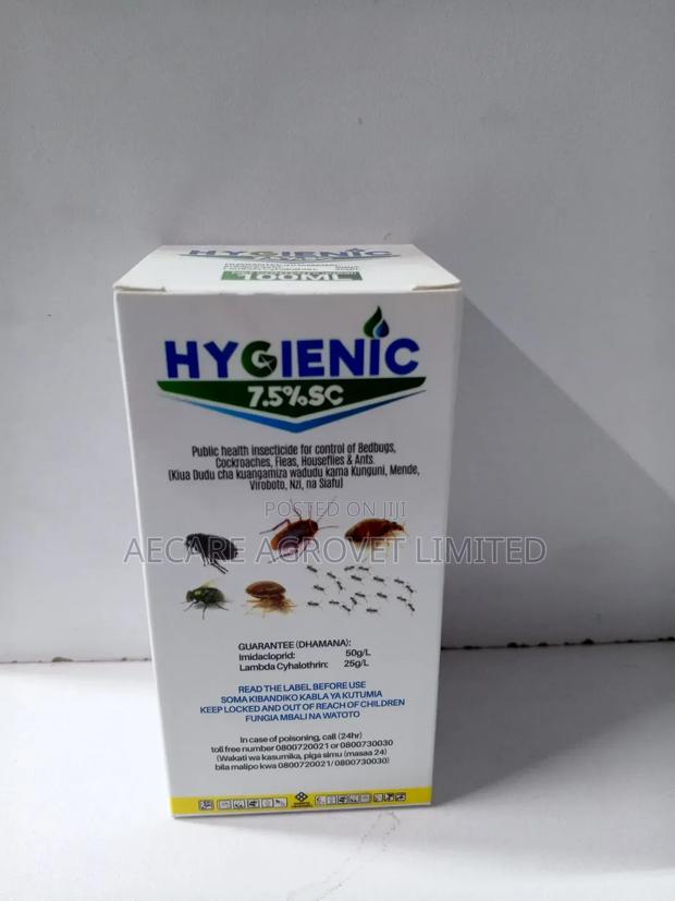Hygienic Pesticide 7.5% Sc 20ml 100ml Cocroach,Bedbugs Fly - thumbnail 6
