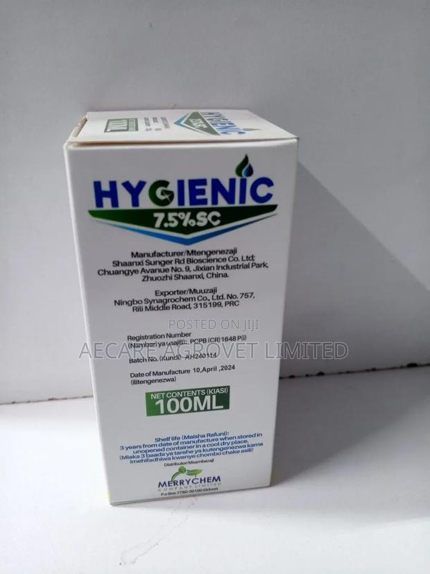 Hygienic Pesticide 7.5% Sc 20ml 100ml Cocroach,Bedbugs Fly - thumbnail 7