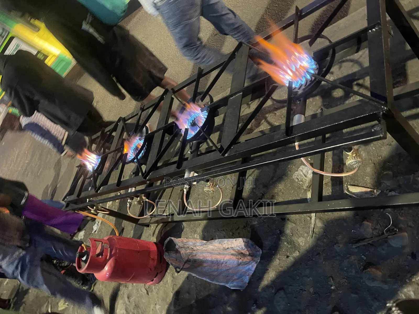 4 Burner Gas Cooker Commercial