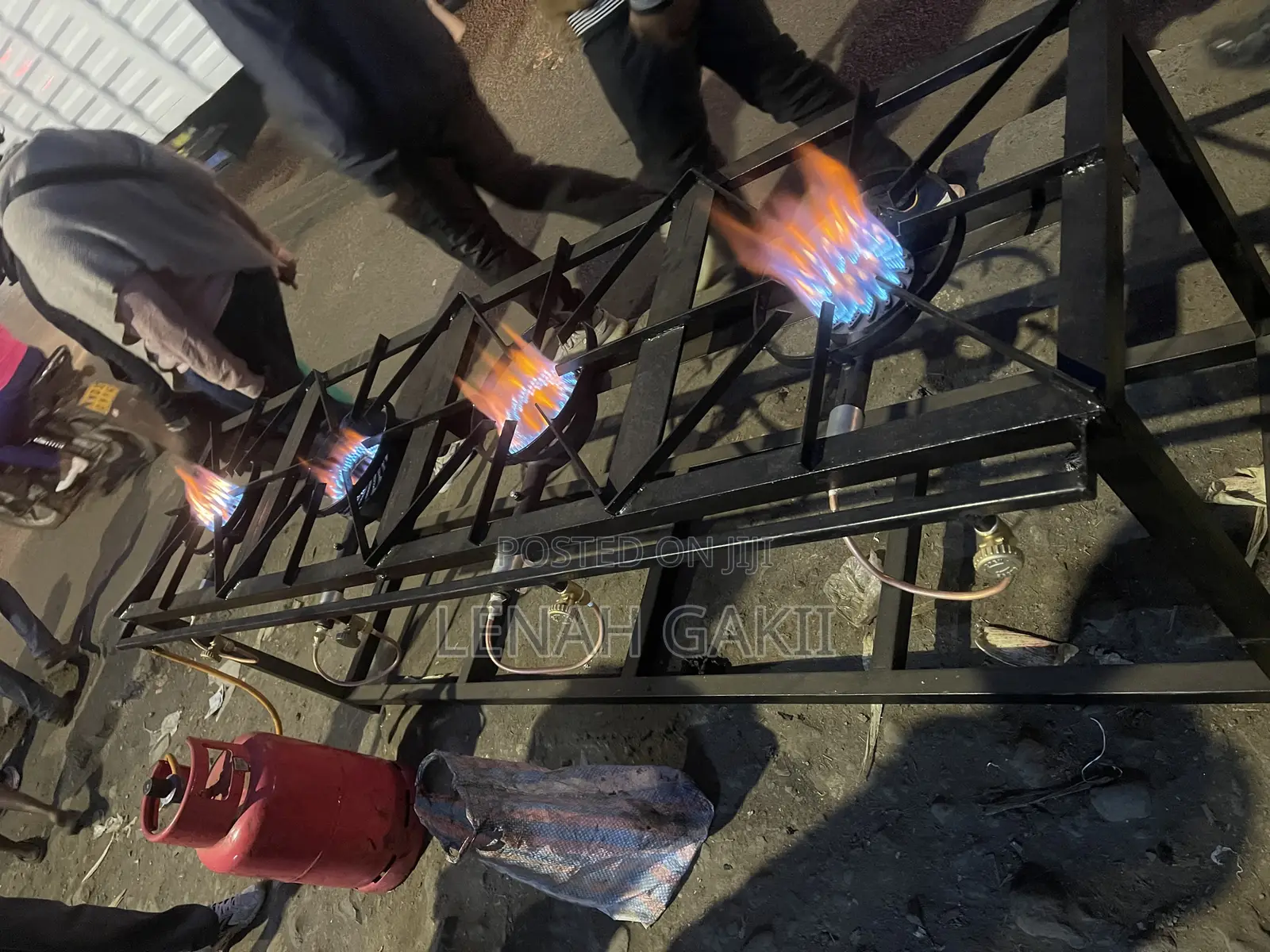4 Burner Gas Cooker Commercial