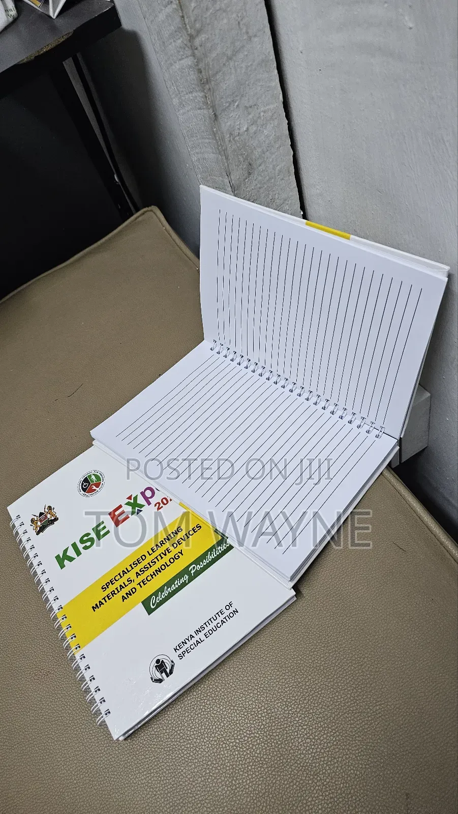 Note Books Customized With Company Logo and Colors