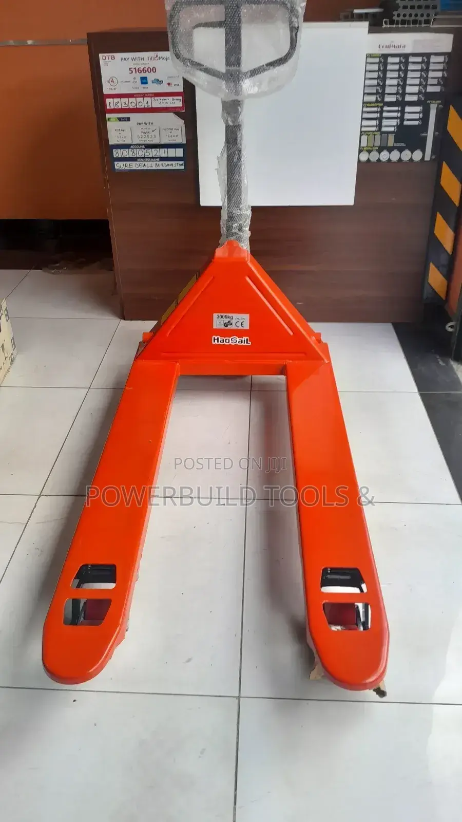 3TONNE Hydraulic Hand Trolley
