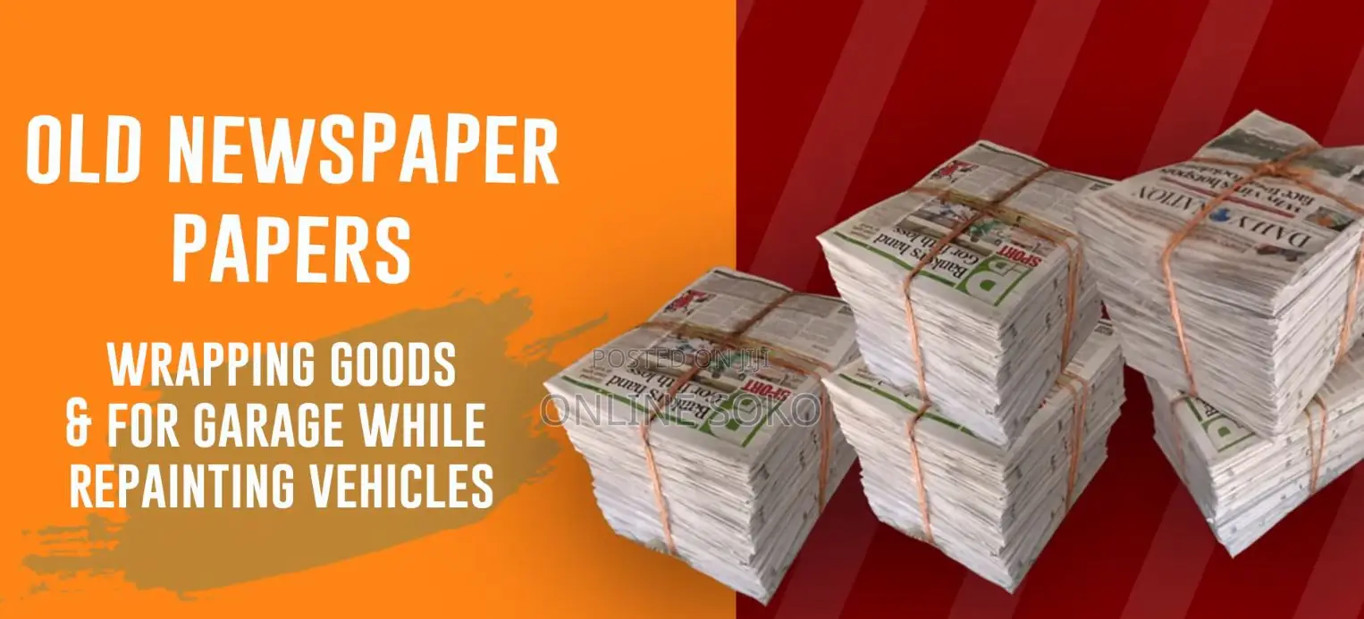 Multipurpose Used Old Newspapers "Gazeti"- 20KG BALE