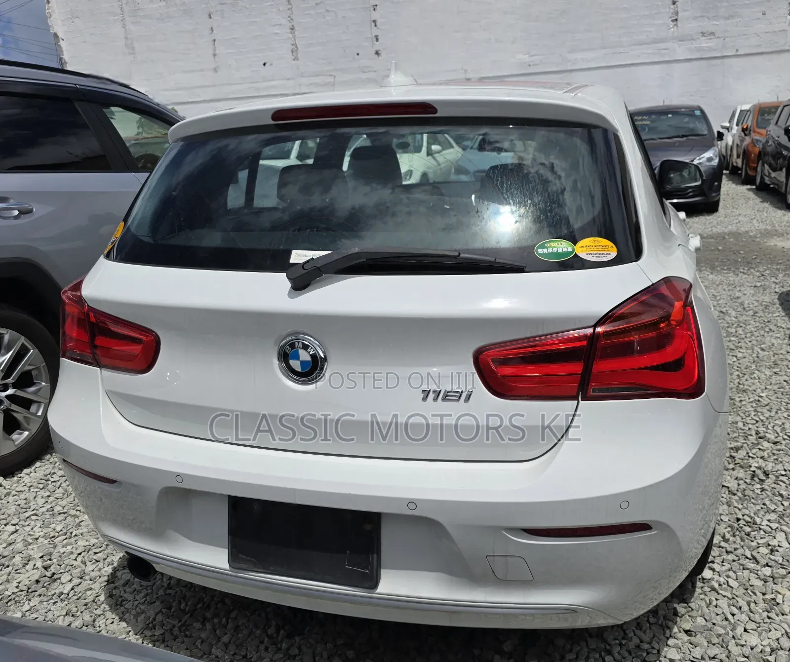BMW 118i 2017 White
