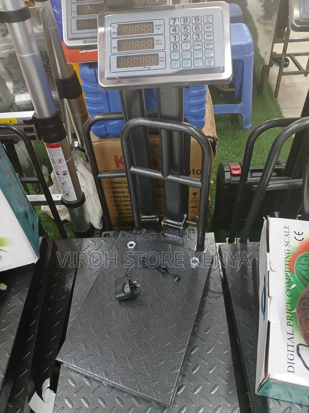 150kgs Weighing Scale Machine With Grill Stand - main view