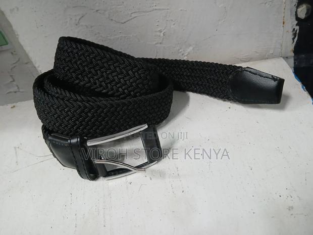 Stretching Woven Belt Men Waist Belt